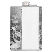 Knachten van Babylon New Orleans Mardigras 1955 Heupfles (Achterkant)