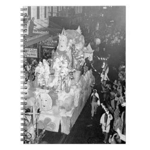 Knachten van Babylon New Orleans Mardigras 1955 Notitieboek