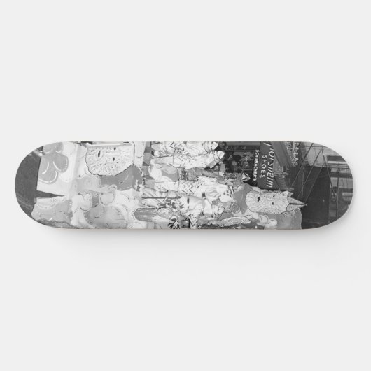 Knachten van Babylon New Orleans Mardigras 1955 Persoonlijk Skateboard (Horizontaal)