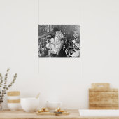 Knachten van Babylon New Orleans Mardigras 1955 Poster (Keuken)