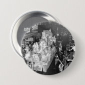 Knachten van Babylon New Orleans Mardigras 1955 Ronde Button 7,6 Cm (Voorkant /achterkant)