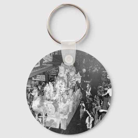 Knachten van Babylon New Orleans Mardigras 1955 Sleutelhanger (Voorkant)