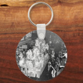 Knachten van Babylon New Orleans Mardigras 1955 Sleutelhanger (Voorkant)