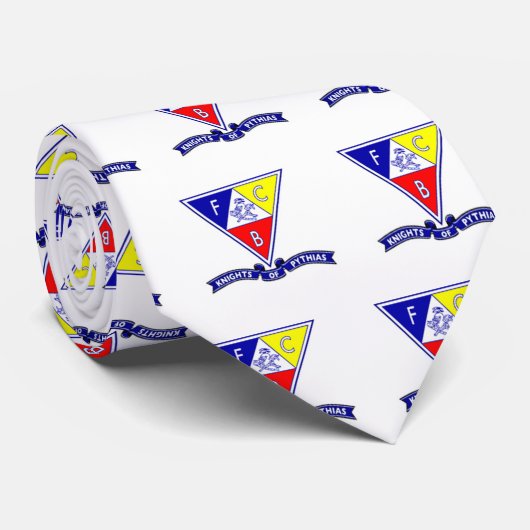 Knachten van het Stropdas van Pythias Banner. (Opgerold)