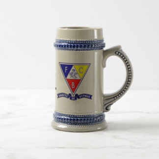 Knachten van Pythias Banner Stein Bierpul