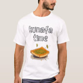 Knafeh Kunafeh Kunafeh Tijd و - ق ل ت ا T-shirt (Voorkant)