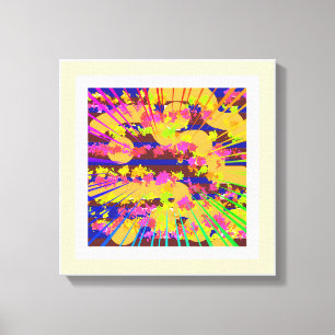 Knal  canvas afdruk