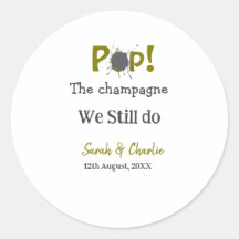 Knal de champagne we doen nog steeds goudgrijze ko