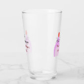 Knal de Champange roze bruidsdouche voeg naam datu Glas (Links)