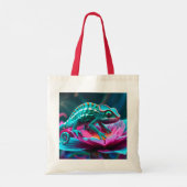 Knal met voor- en achterdruk tote bag (Achterkant)