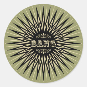 knal ronde sticker