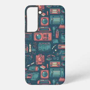 Knal uit het verleden: 80's Tech Samsung Galaxy Hoesje