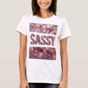 Knale Pink SASSY Maatwerk Design T-shirt