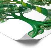 Knalgroen GROENE WISDOM Poster (Hoek)