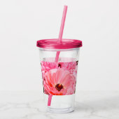 Knallen in Roze Acryl Drinkbeker (Achterkant)