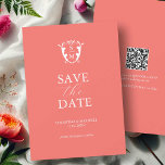 Knallend Oranje Save The Date Trouw Uitnodigingen<br><div class="desc">Maak een gewaagde verklaring met deze moderne save-the-dates,  met een levendige oranje achtergrond en een stijlvolle mix van klassieke en scripttypografie. Ontworpen voor koppels die van kleurrijke,  maar eenvoudige trouwstationery houden,  kunt u met deze sjabloon voor save-the-dates uw namen en trouwdatum gemakkelijk personaliseren.</div>