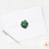 Knallende groene abstracte sticker afbeelding (Envelop)