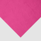 Knallig Roze Bruiloft | Uitnodiging in Uitgesproke Tissuepapier (Detail)