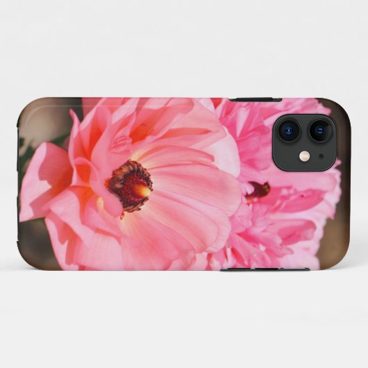 Knalroze  Case-Mate iPhone case (Achterkant (horizontaal))