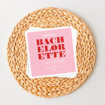 Knalroze & Rode Bachelorette Weekend Servet<br><div class="desc">Deze leuke en knalroze accessoire zal je toekomstige feestgangers verbazen!</div>