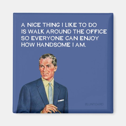 Knap bij de kantoor. magneet (Voorkant)