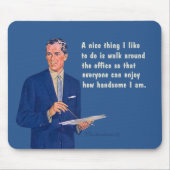 Knap bij de kantoor. muismat (Voorkant)