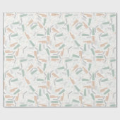 knap chef-messenpatroon cadeaupapier (Vlak)