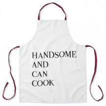 Knap en kan all-over print Schort koken