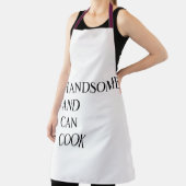 Knap en kan all-over print Schort koken (Insitu)
