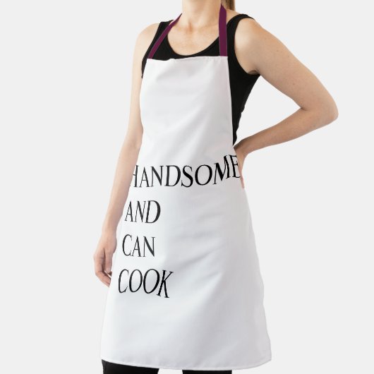 Knap en kan all-over print Schort koken (Insitu)