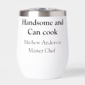 Knap en kan koken en naam toevoegen master chef da (Voorkant)