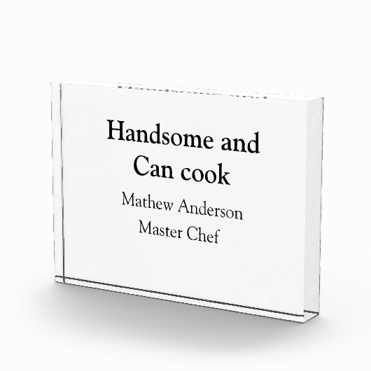 Knap en kan koken en naam toevoegen master chef da fotoblokken (Rechts)