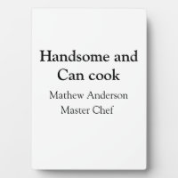 Knap en kan koken en naam toevoegen master chef da