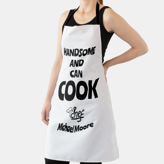 Knap en kan koken schort (Insitu)