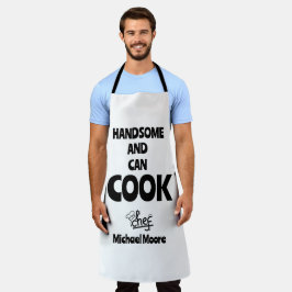 Knap en kan koken schort