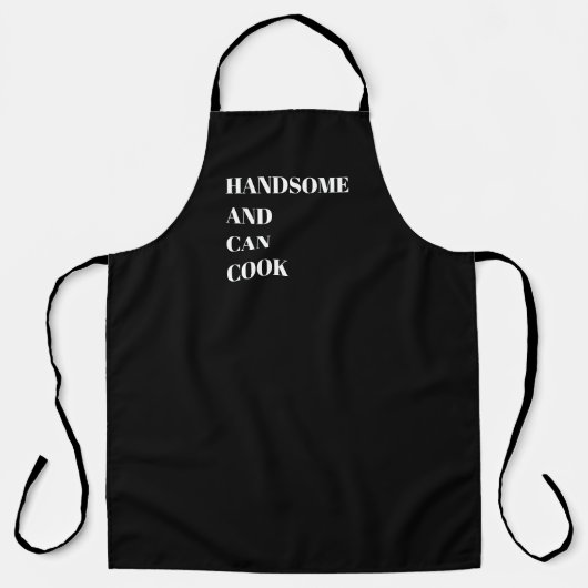 Knap en kan koken schort (Voorkant)