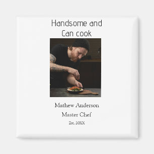 Knap en kan koken voeg naam masterchef datum toe magneet