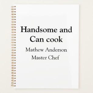 Knap en kan koken voeg naam masterchef datum toe planner