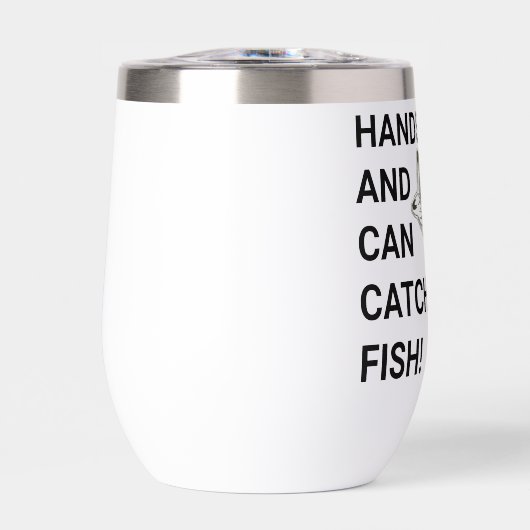 Knap en kan vissen vangen Largemouth Bass (Voorkant)