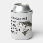 Knap en kan vissen vangen Largemouth Bass Blikjeskoeler (Blikje Voorkant)