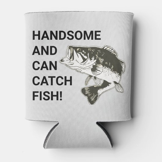 Knap en kan vissen vangen Largemouth Bass Blikjeskoeler (Voorkant)