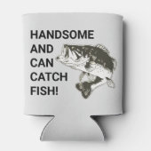 Knap en kan vissen vangen Largemouth Bass Blikjeskoeler (Achterkant)