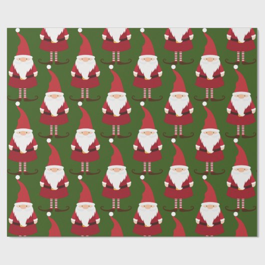 Knap kerstcadeaubonkoepelpapier cadeaupapier (Vlak)