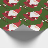 Knap kerstcadeaubonkoepelpapier cadeaupapier (Hoek)