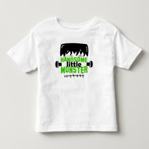 Knap Klein Monster Frankenstein Halloween Kinder Shirts
