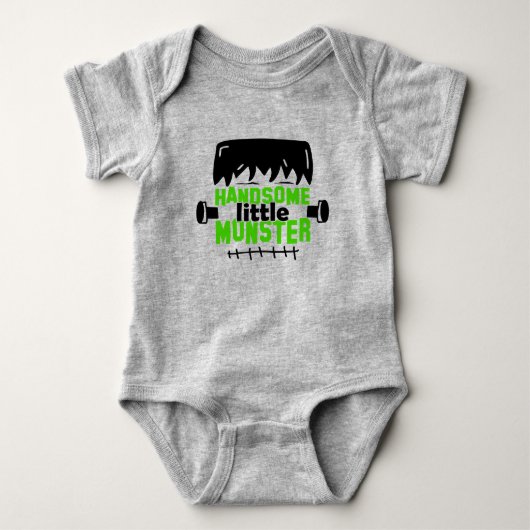 Knap Klein Monster Romper (Voorkant)