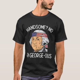 Knap maar niet beeldschoon Washington Grappige 4 j T-shirt