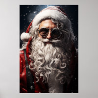 Knap Santa Portret