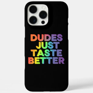 Knapen Smaken Net Beter Regenboog Gay Pride LGBTQ iPhone 16 Pro Max Hoesje