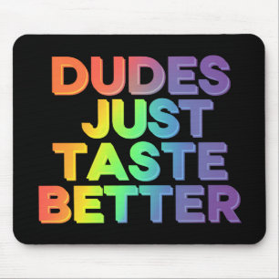 Knapen Smaken Net Beter Regenboog Gay Pride LGBTQ Muismat